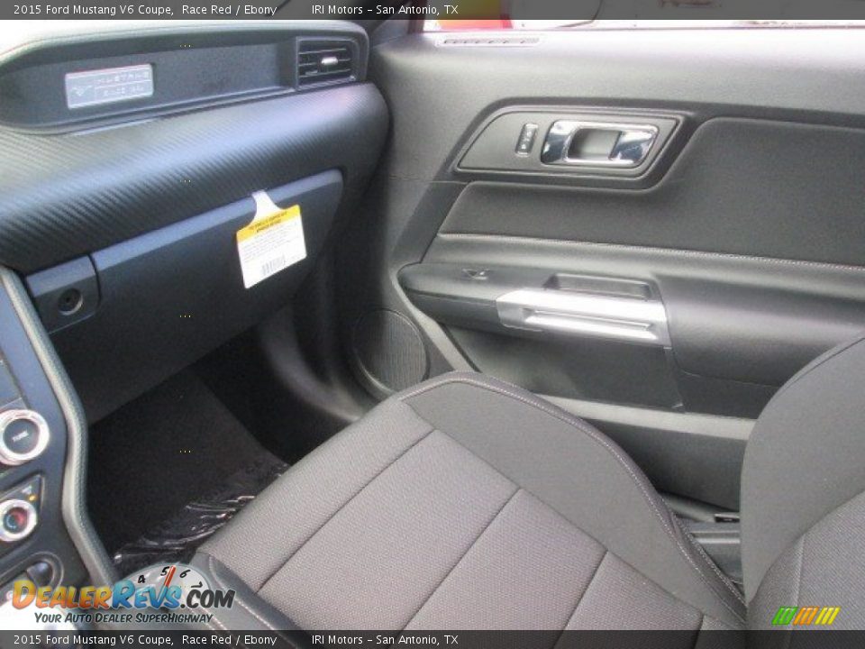 2015 Ford Mustang V6 Coupe Race Red / Ebony Photo #24