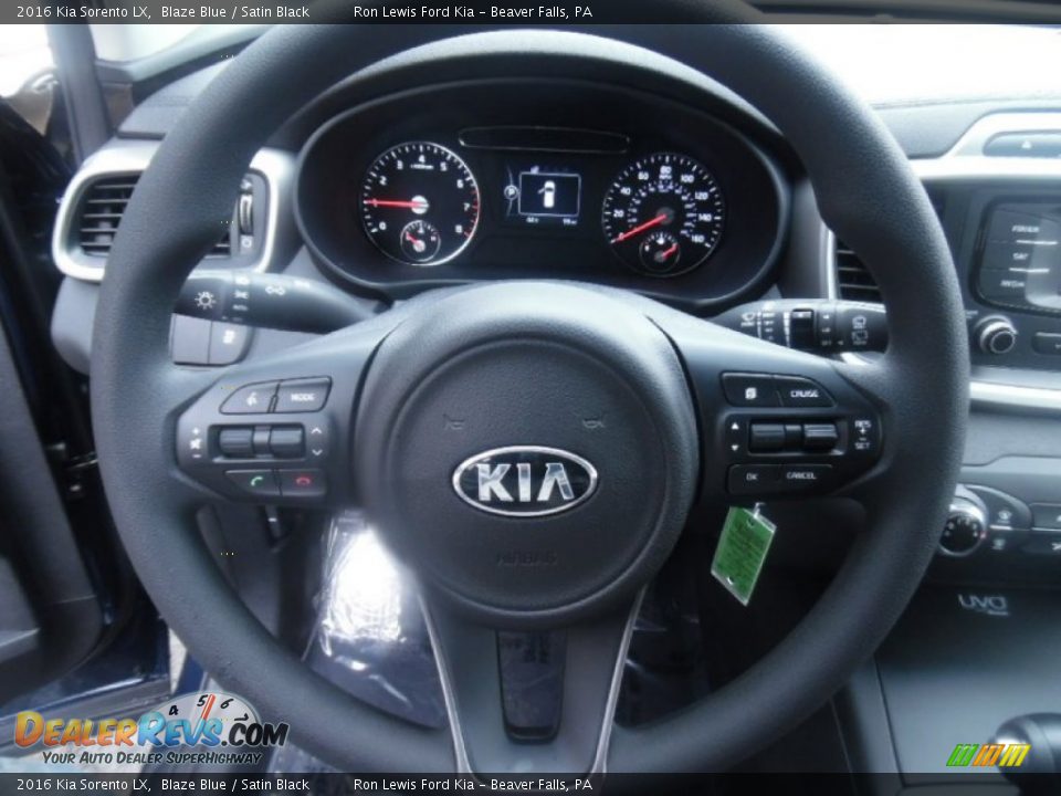 2016 Kia Sorento LX Steering Wheel Photo #17