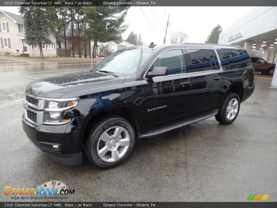 2015 Chevrolet Suburban LT 4WD Black / Jet Black Photo #1