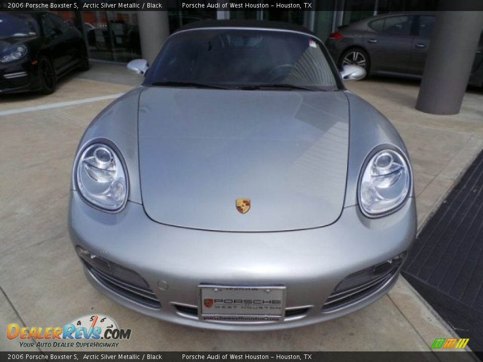 2006 Porsche Boxster S Arctic Silver Metallic / Black Photo #2