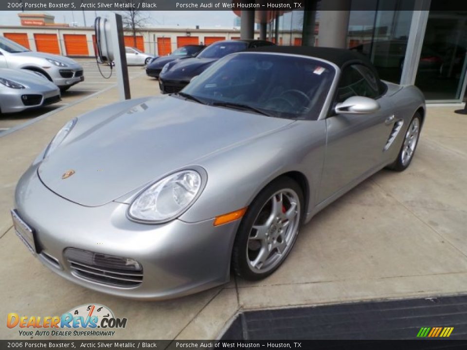 2006 Porsche Boxster S Arctic Silver Metallic / Black Photo #3