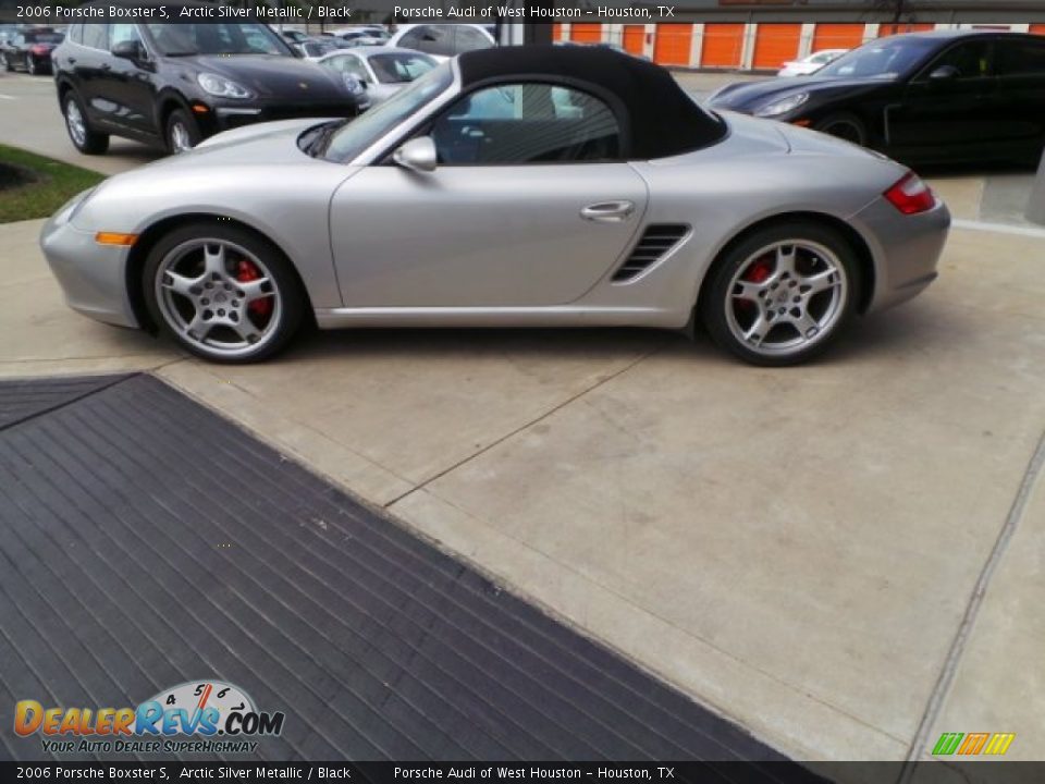 2006 Porsche Boxster S Arctic Silver Metallic / Black Photo #4