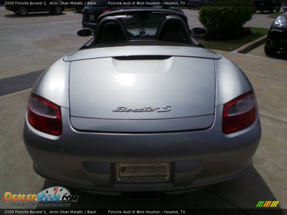 2006 Porsche Boxster S Arctic Silver Metallic / Black Photo #6
