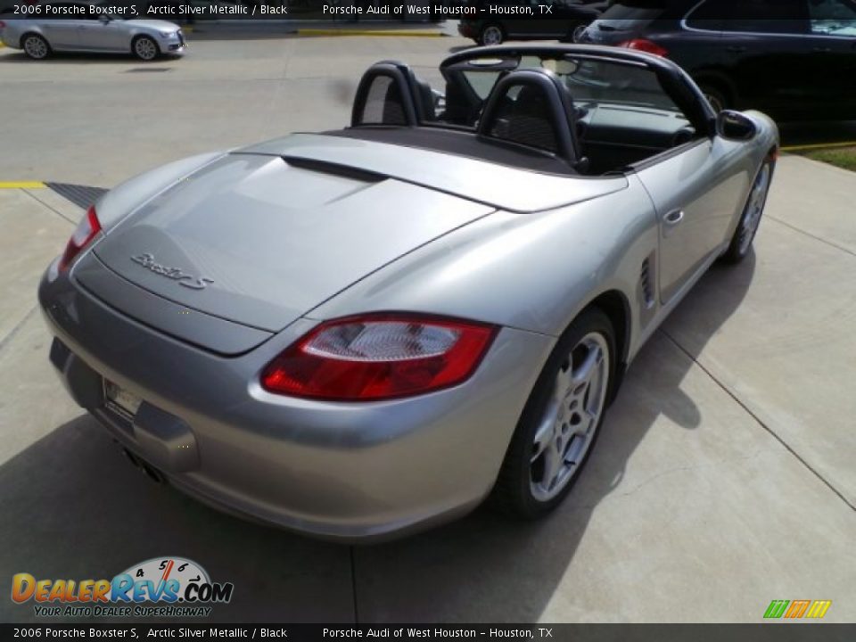 2006 Porsche Boxster S Arctic Silver Metallic / Black Photo #7