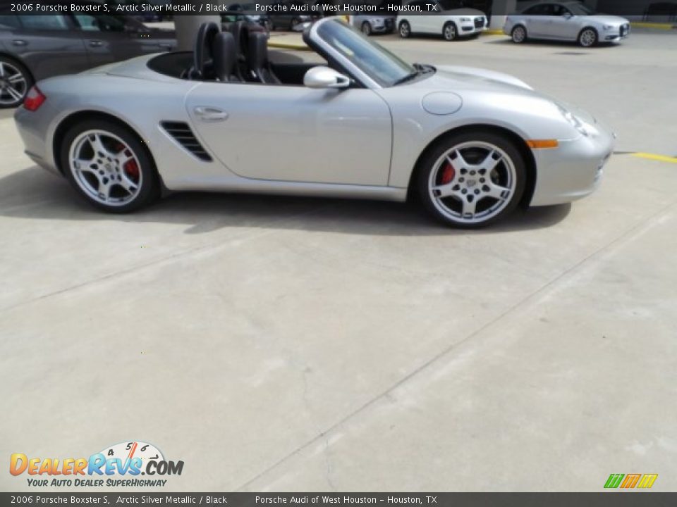 2006 Porsche Boxster S Arctic Silver Metallic / Black Photo #8