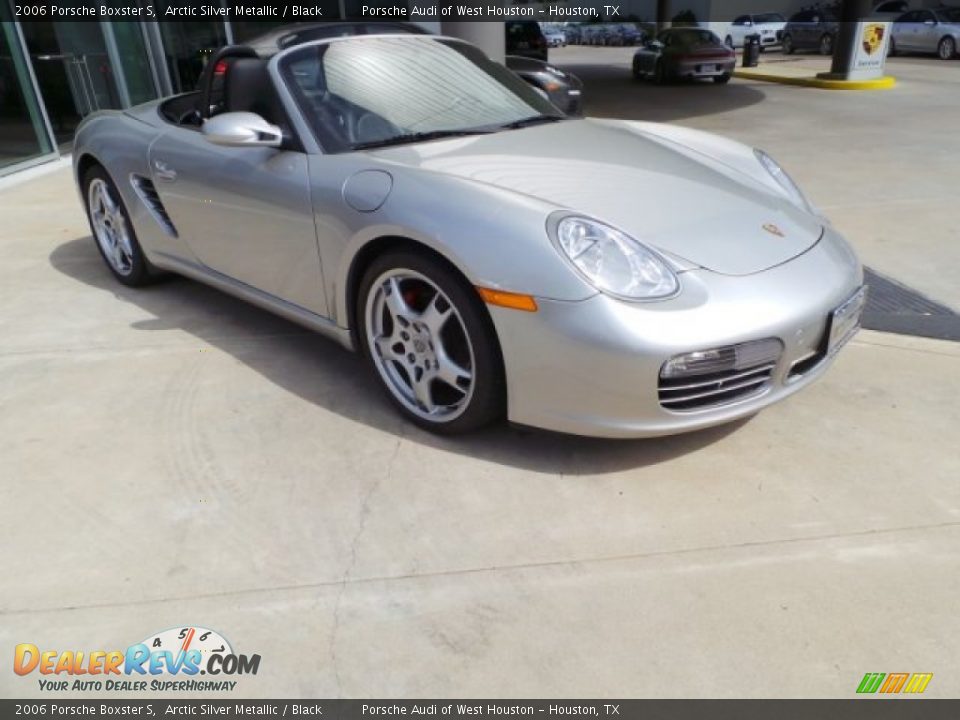 2006 Porsche Boxster S Arctic Silver Metallic / Black Photo #9