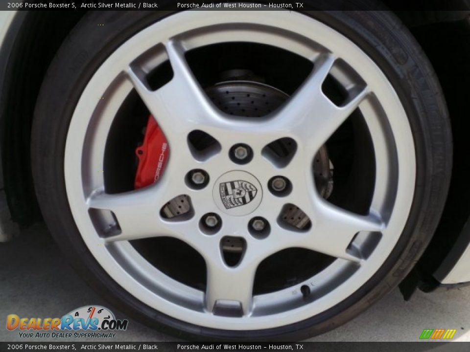 2006 Porsche Boxster S Arctic Silver Metallic / Black Photo #10