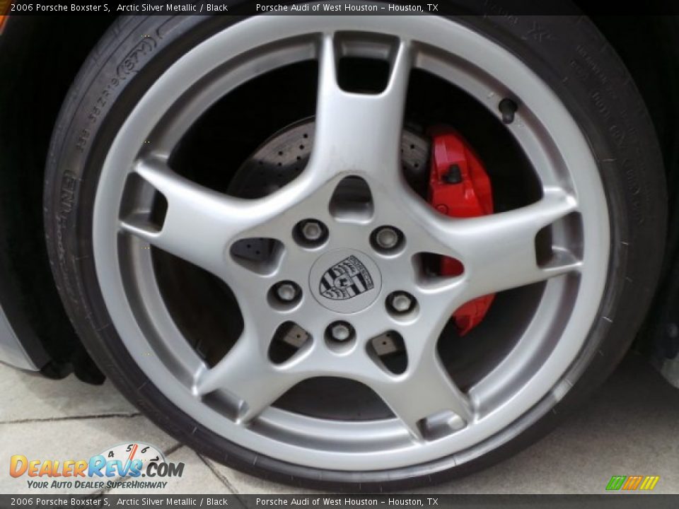 2006 Porsche Boxster S Arctic Silver Metallic / Black Photo #13