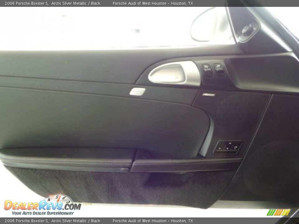 2006 Porsche Boxster S Arctic Silver Metallic / Black Photo #14