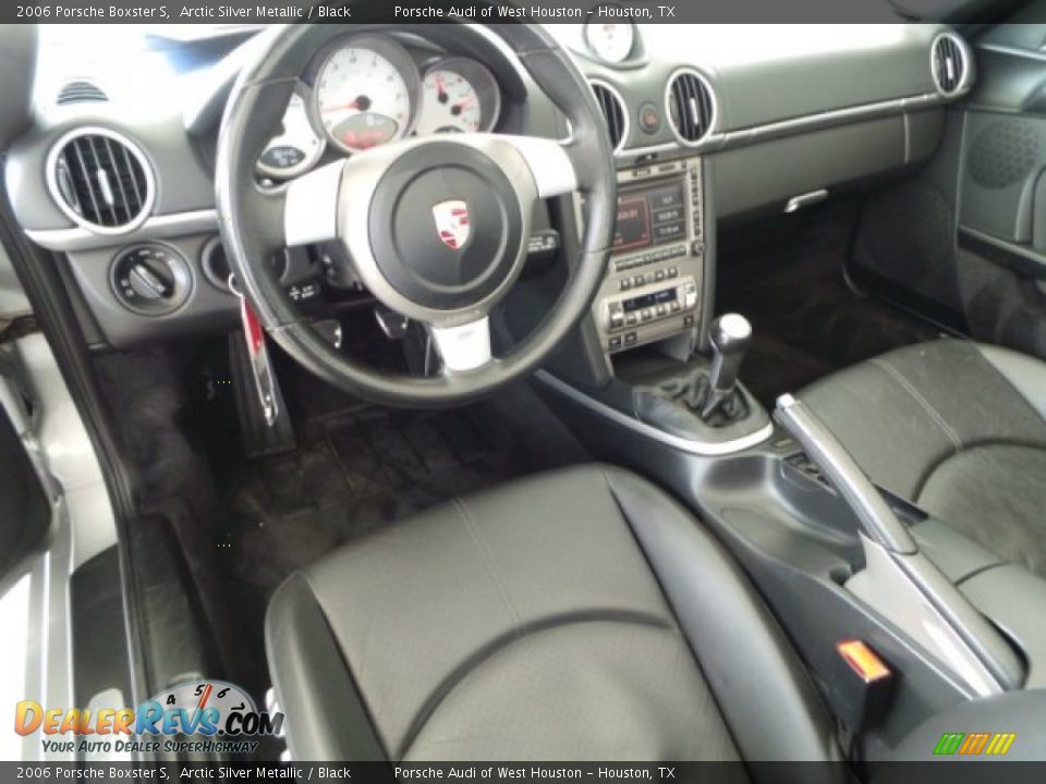 2006 Porsche Boxster S Arctic Silver Metallic / Black Photo #17