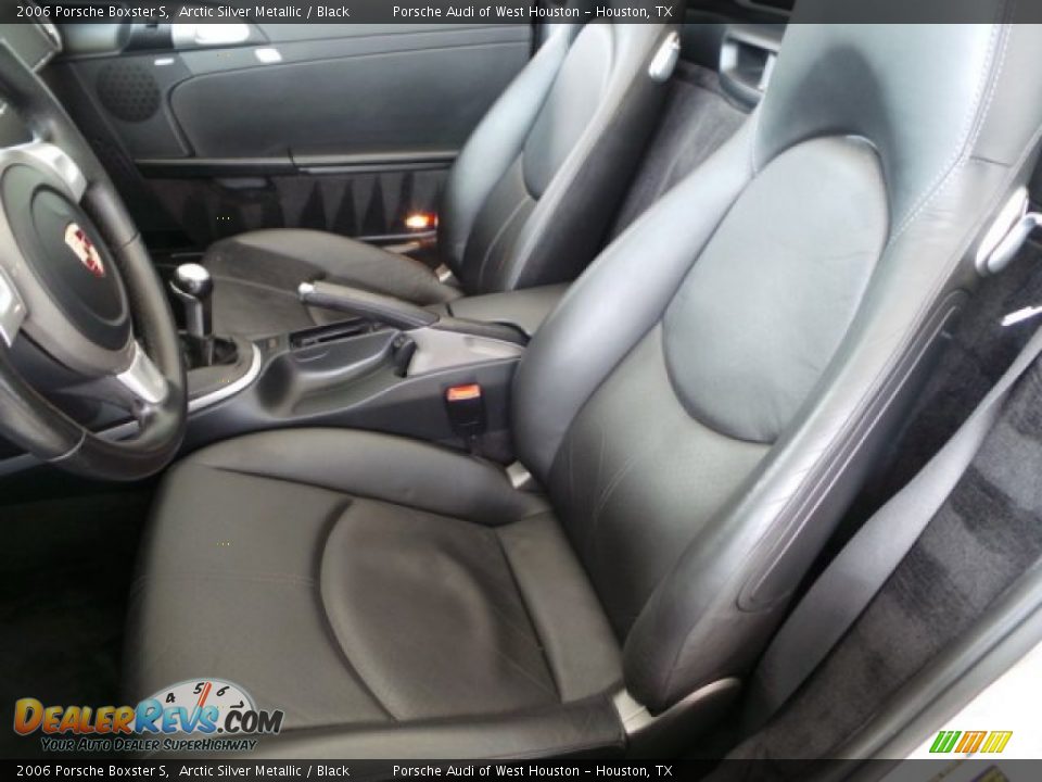 2006 Porsche Boxster S Arctic Silver Metallic / Black Photo #18