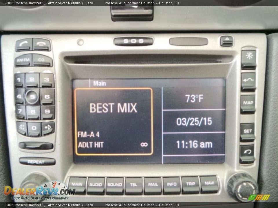 2006 Porsche Boxster S Arctic Silver Metallic / Black Photo #26