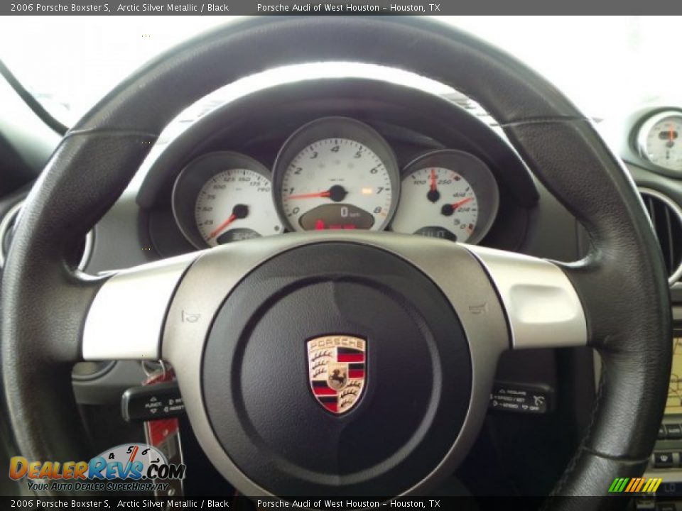 2006 Porsche Boxster S Arctic Silver Metallic / Black Photo #31