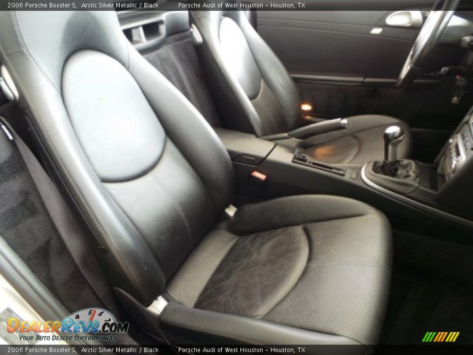 2006 Porsche Boxster S Arctic Silver Metallic / Black Photo #35