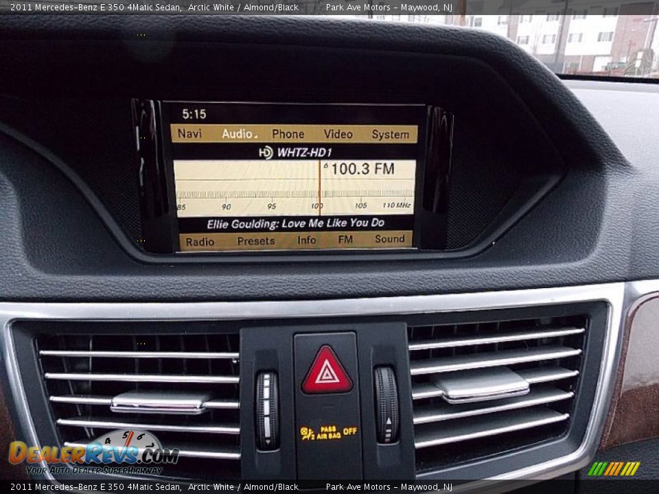 2011 Mercedes-Benz E 350 4Matic Sedan Arctic White / Almond/Black Photo #30