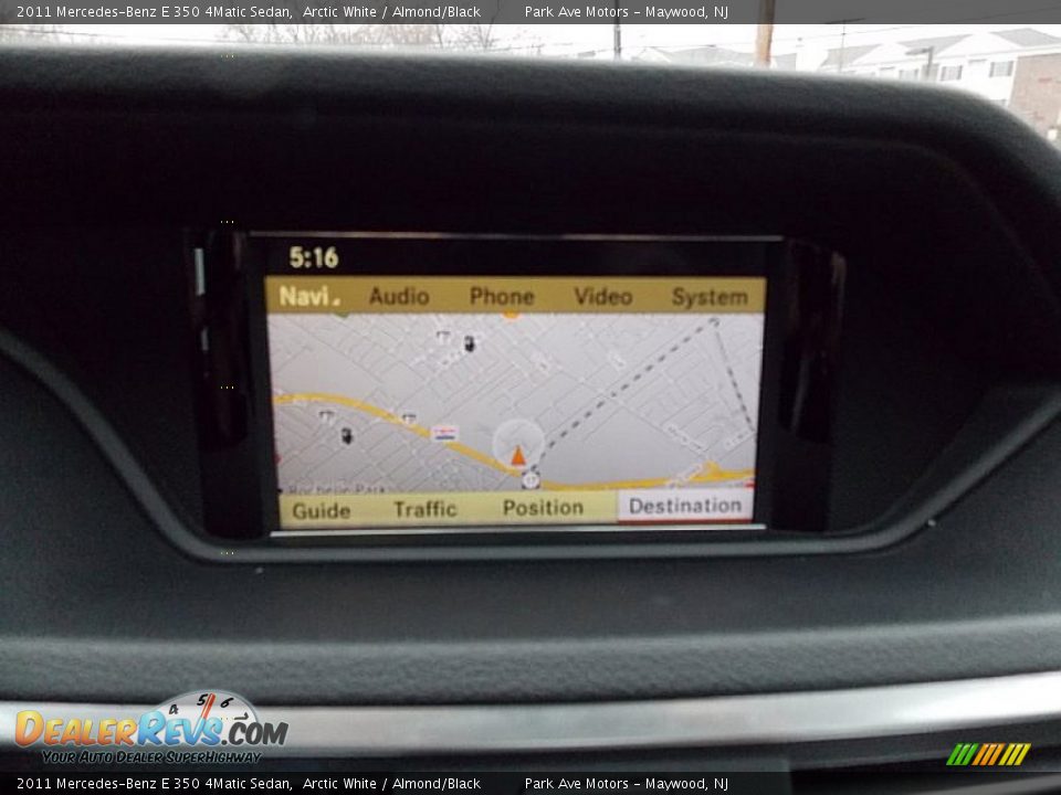 2011 Mercedes-Benz E 350 4Matic Sedan Arctic White / Almond/Black Photo #32