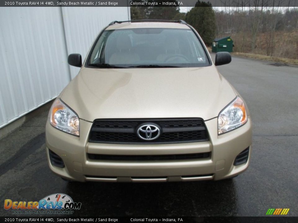 2010 Toyota RAV4 I4 4WD Sandy Beach Metallic / Sand Beige Photo #8