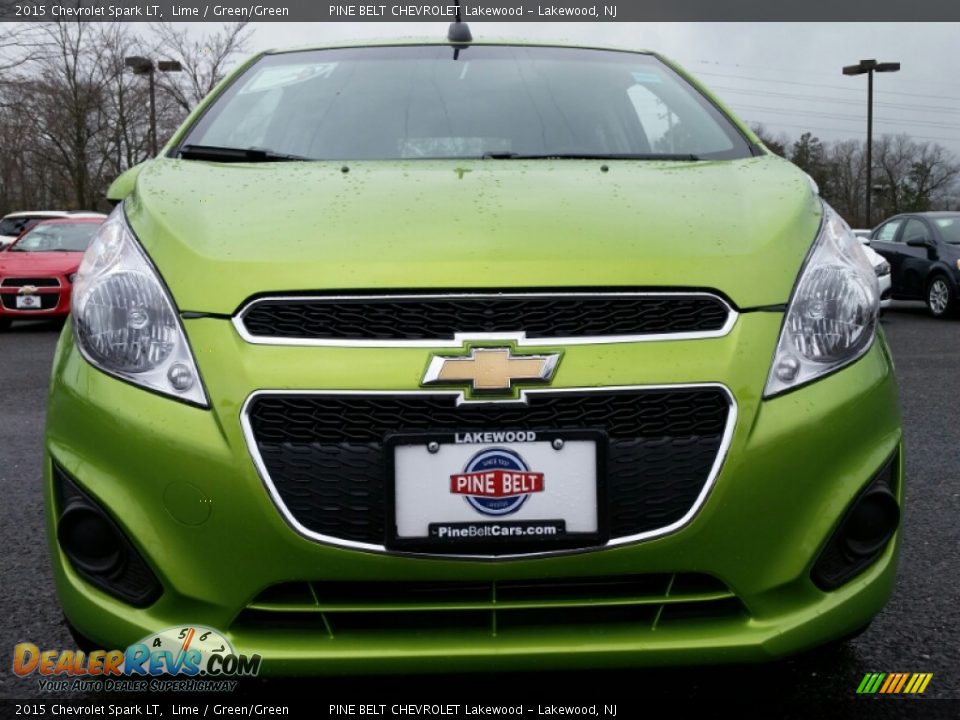 2015 Chevrolet Spark LT Lime / Green/Green Photo #2
