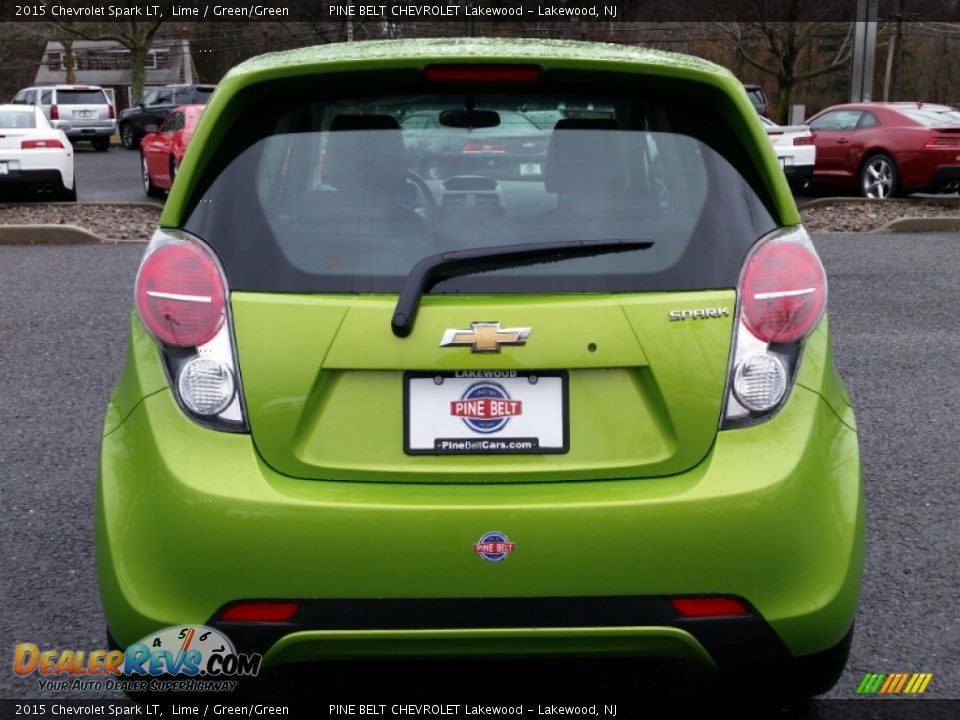 2015 Chevrolet Spark LT Lime / Green/Green Photo #5