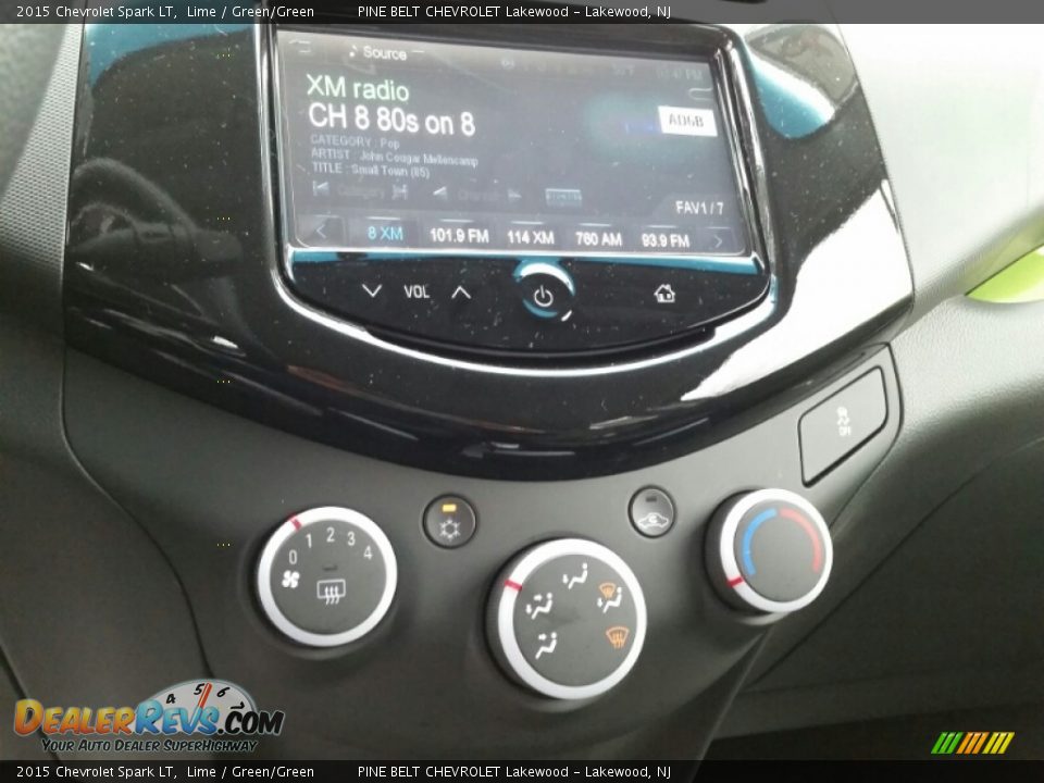 2015 Chevrolet Spark LT Lime / Green/Green Photo #10