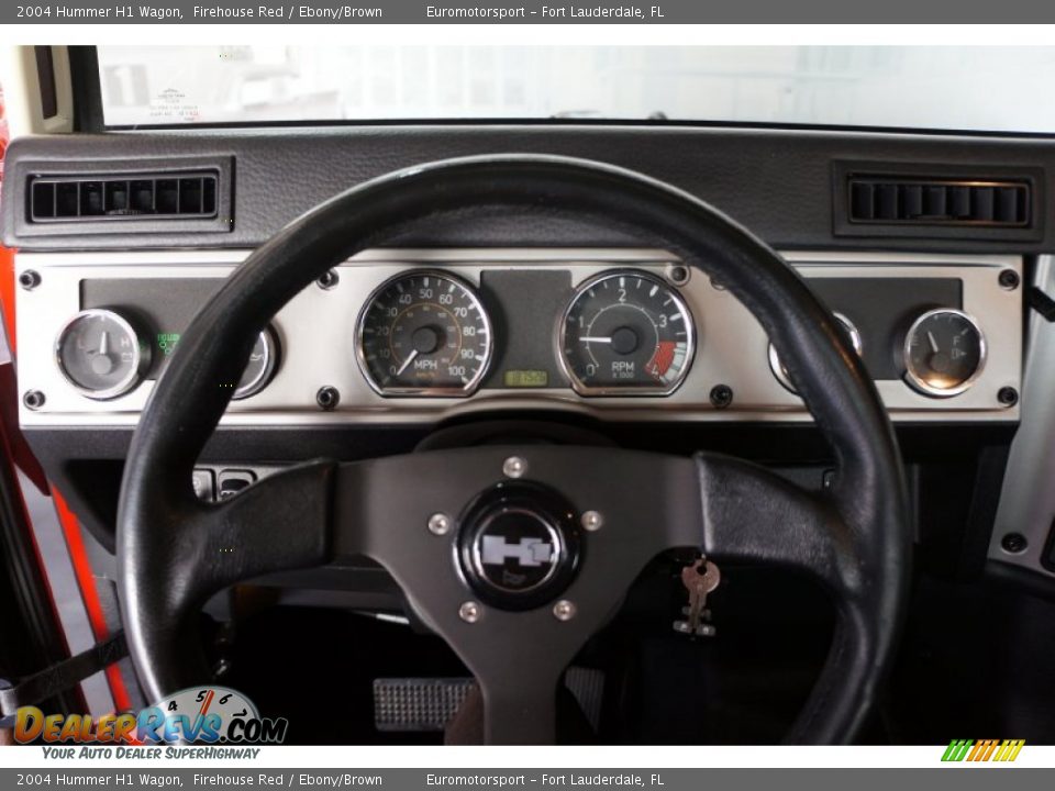 2004 Hummer H1 Wagon Steering Wheel Photo #61