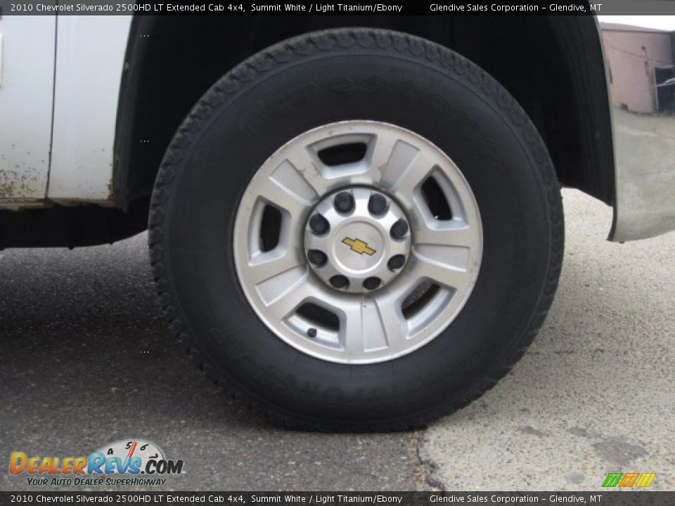 2010 Chevrolet Silverado 2500HD LT Extended Cab 4x4 Summit White / Light Titanium/Ebony Photo #22