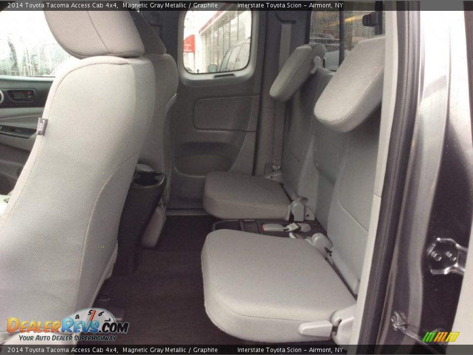 2014 Toyota Tacoma Access Cab 4x4 Magnetic Gray Metallic / Graphite Photo #16