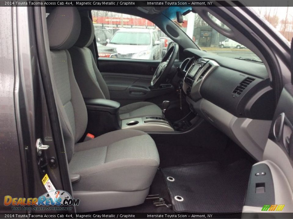 2014 Toyota Tacoma Access Cab 4x4 Magnetic Gray Metallic / Graphite Photo #20