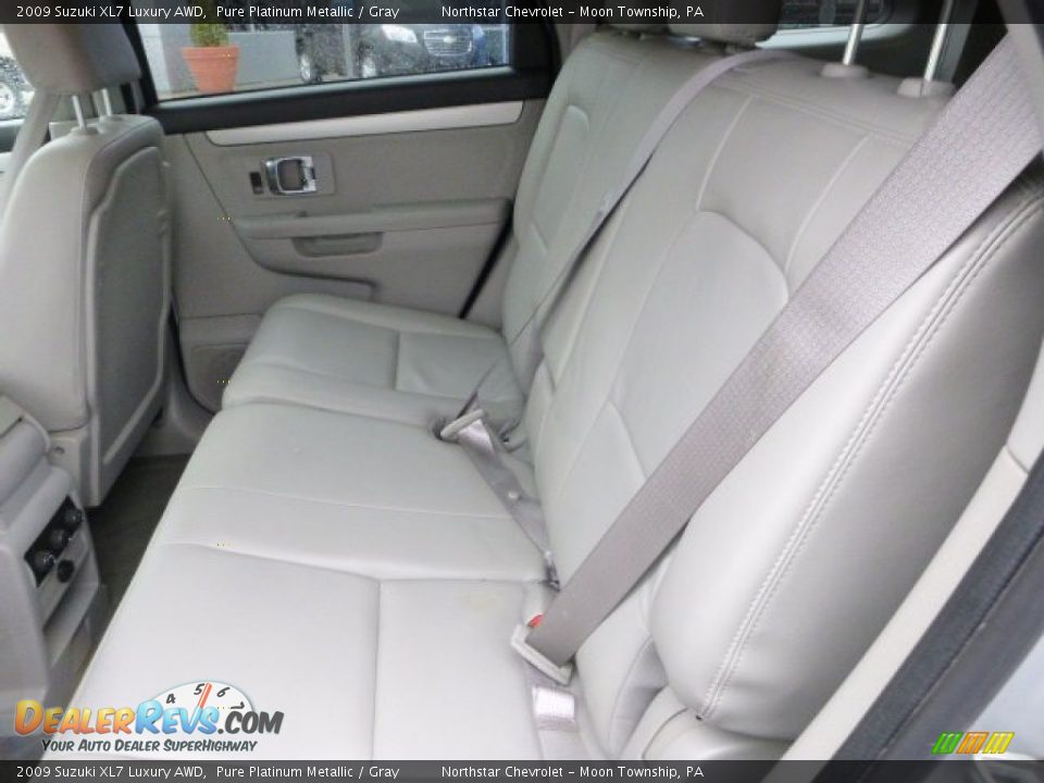 2009 Suzuki XL7 Luxury AWD Pure Platinum Metallic / Gray Photo #11
