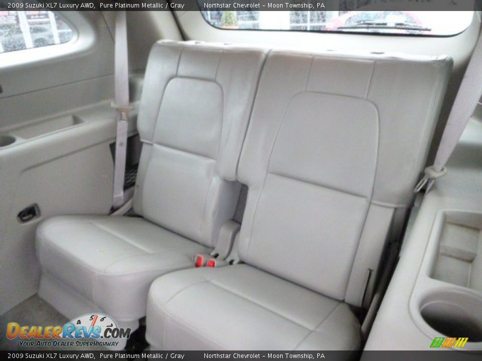 2009 Suzuki XL7 Luxury AWD Pure Platinum Metallic / Gray Photo #13