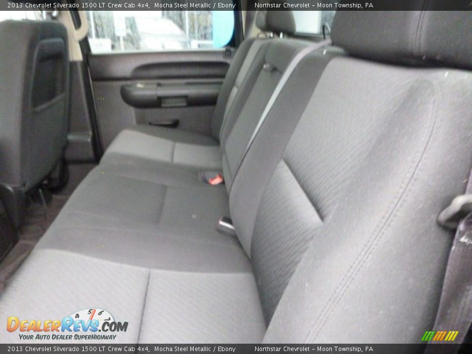 2013 Chevrolet Silverado 1500 LT Crew Cab 4x4 Mocha Steel Metallic / Ebony Photo #14