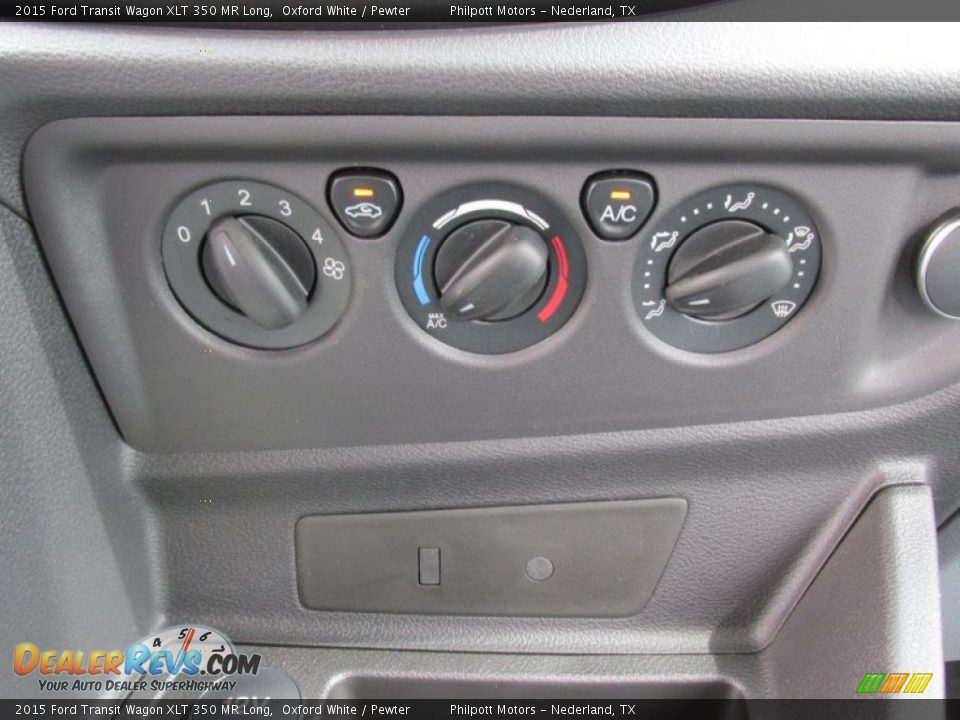Controls of 2015 Ford Transit Wagon XLT 350 MR Long Photo #29