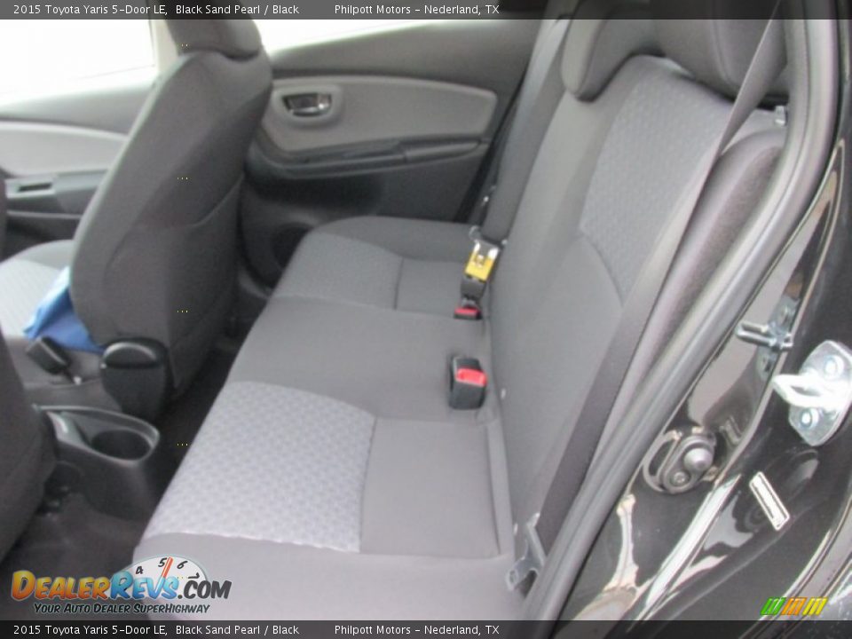 Rear Seat of 2015 Toyota Yaris 5-Door LE Photo #17