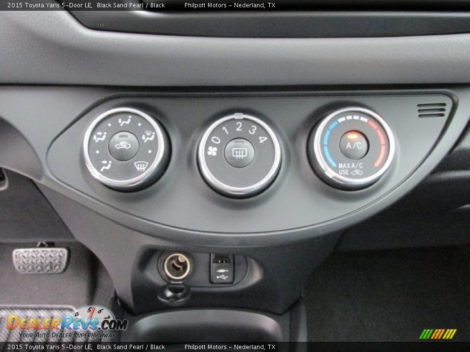 Controls of 2015 Toyota Yaris 5-Door LE Photo #25
