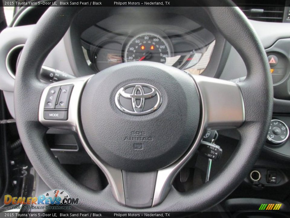 2015 Toyota Yaris 5-Door LE Steering Wheel Photo #27