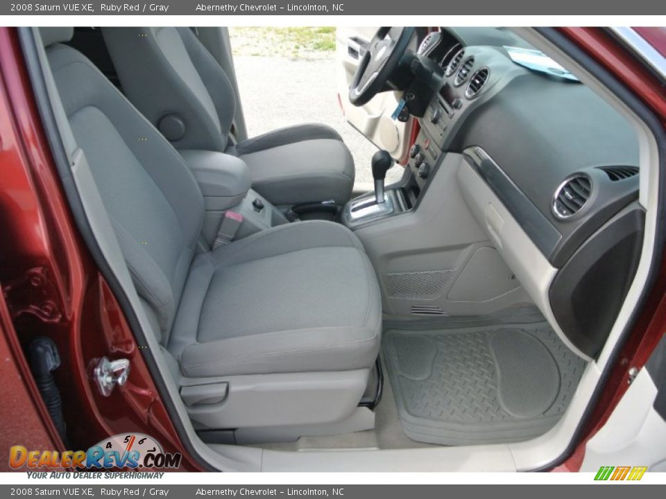 2008 Saturn VUE XE Ruby Red / Gray Photo #19