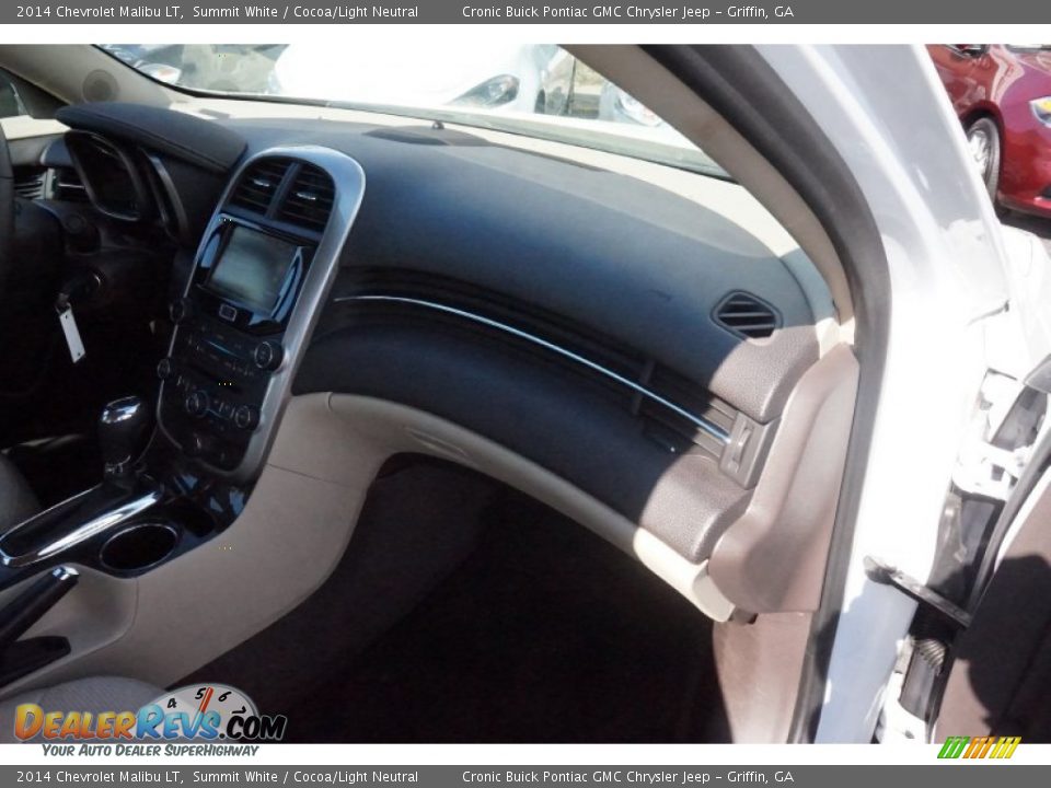 2014 Chevrolet Malibu LT Summit White / Cocoa/Light Neutral Photo #16