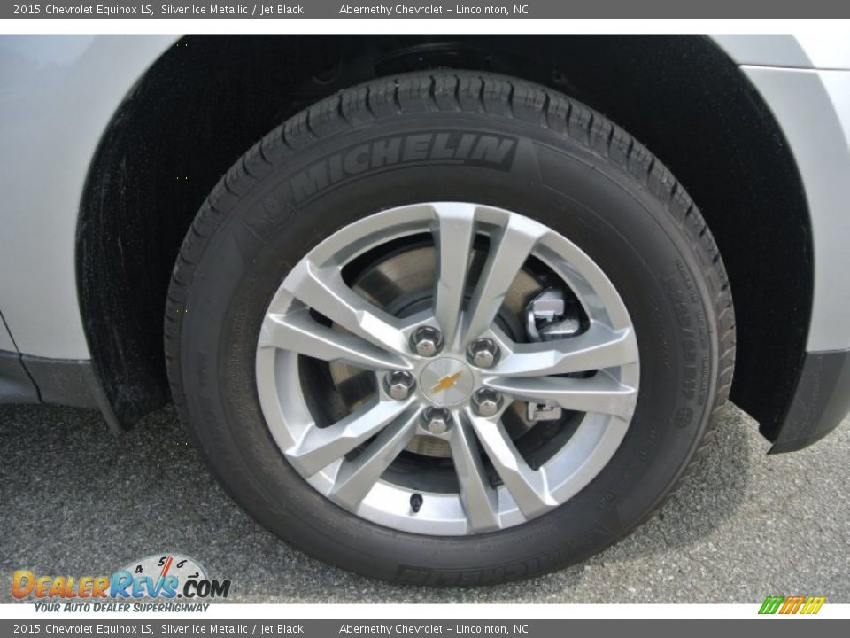 2015 Chevrolet Equinox LS Silver Ice Metallic / Jet Black Photo #18