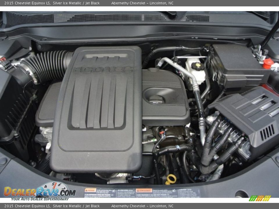 2015 Chevrolet Equinox LS Silver Ice Metallic / Jet Black Photo #19