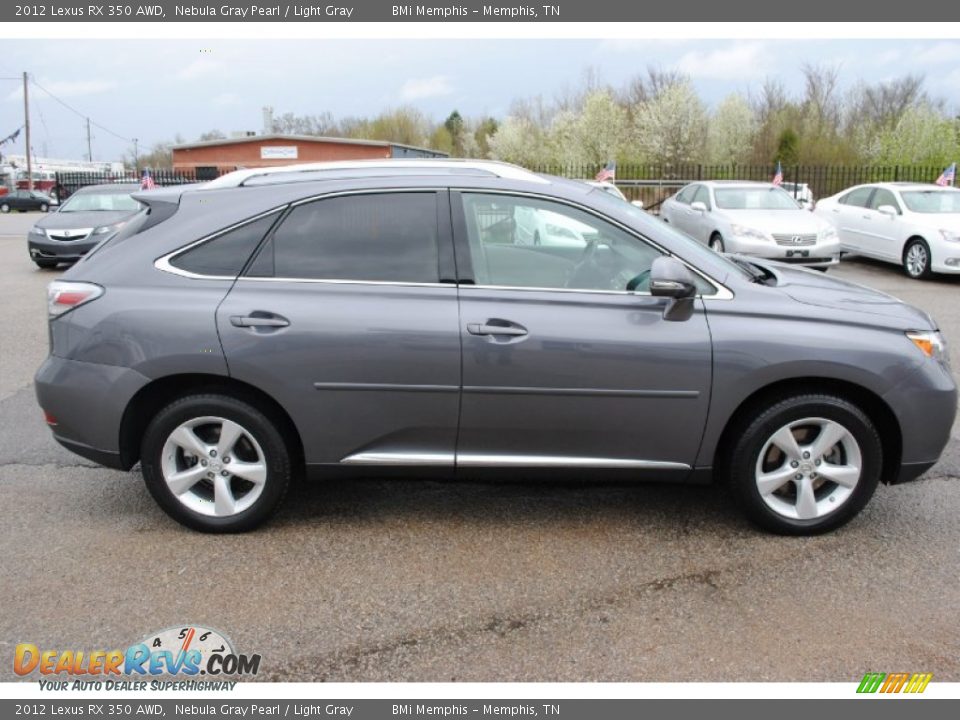 2012 Lexus RX 350 AWD Nebula Gray Pearl / Light Gray Photo #6