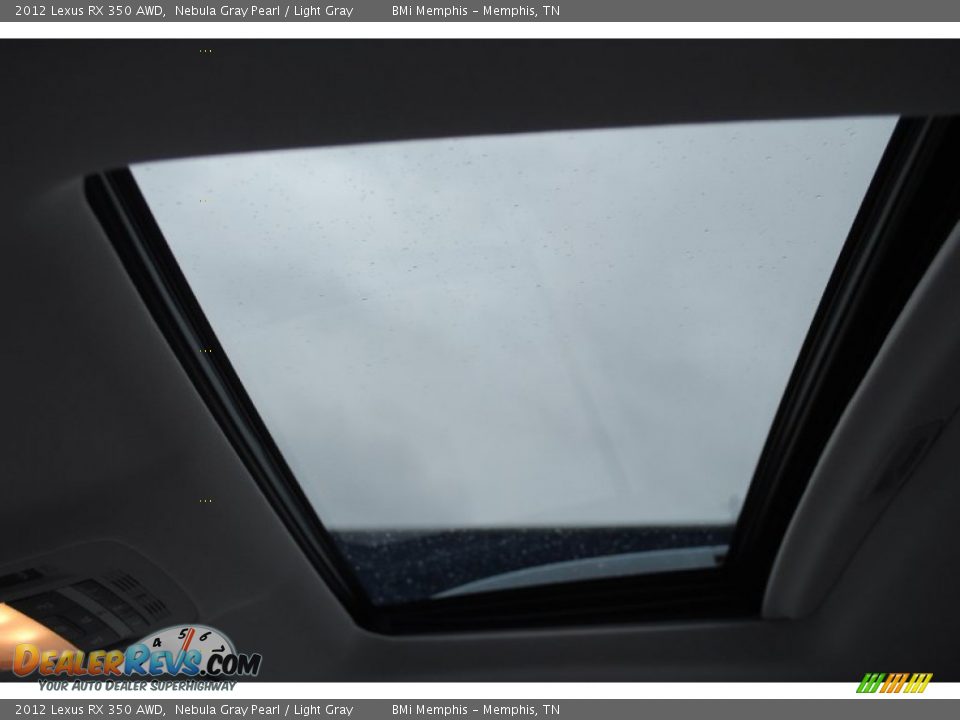 2012 Lexus RX 350 AWD Nebula Gray Pearl / Light Gray Photo #23