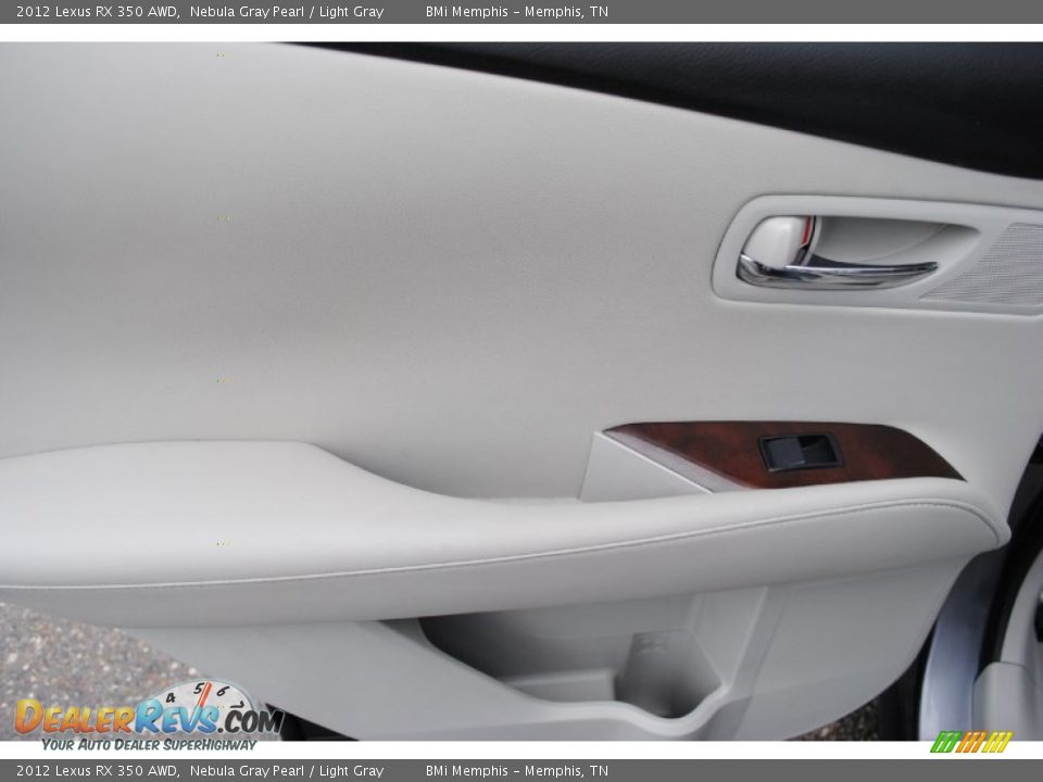 2012 Lexus RX 350 AWD Nebula Gray Pearl / Light Gray Photo #24