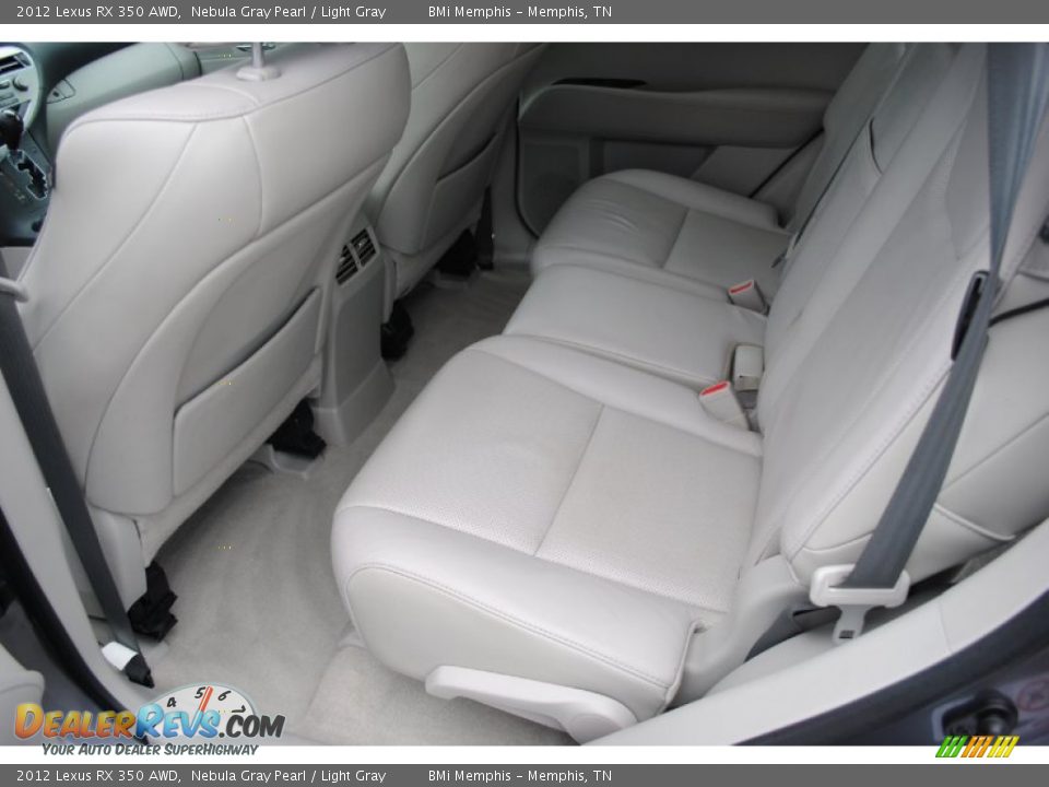 2012 Lexus RX 350 AWD Nebula Gray Pearl / Light Gray Photo #25