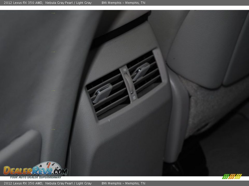 2012 Lexus RX 350 AWD Nebula Gray Pearl / Light Gray Photo #26