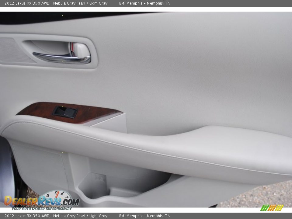 2012 Lexus RX 350 AWD Nebula Gray Pearl / Light Gray Photo #27