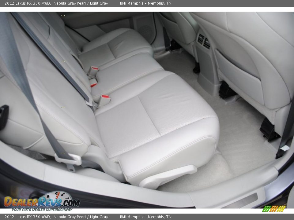 2012 Lexus RX 350 AWD Nebula Gray Pearl / Light Gray Photo #28