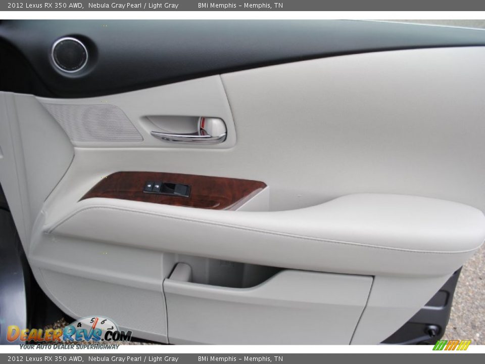 2012 Lexus RX 350 AWD Nebula Gray Pearl / Light Gray Photo #29