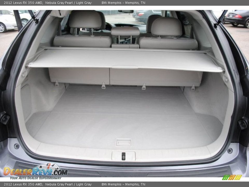2012 Lexus RX 350 AWD Nebula Gray Pearl / Light Gray Photo #33