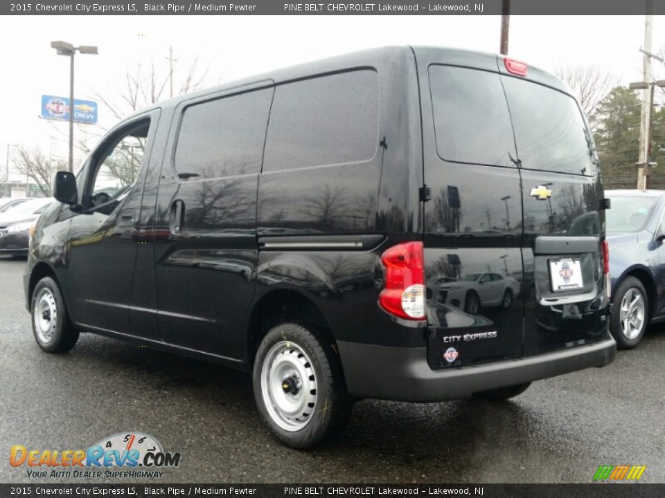 2015 Chevrolet City Express LS Black Pipe / Medium Pewter Photo #4