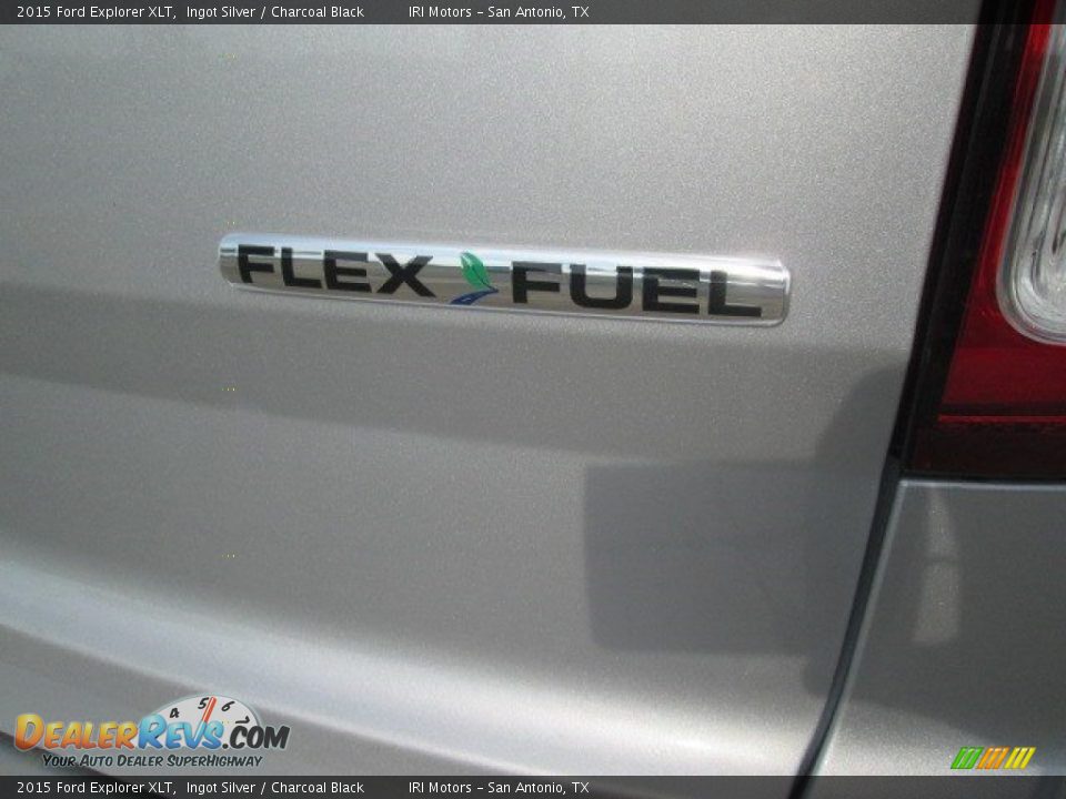 2015 Ford Explorer XLT Ingot Silver / Charcoal Black Photo #8